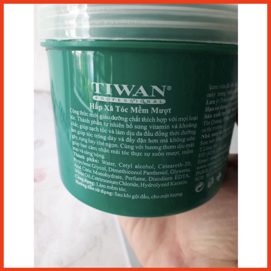 KEM HẤP Ủ TÓC, HẤP DẦU THẢO TIWAN 500ML