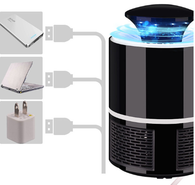 Đèn bắt muỗi thông minh Kachi MK152 Màu Đen