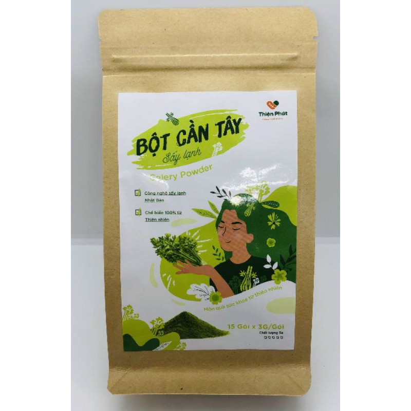 100g Bột Cần Tây Xấy Lạnh Organic
