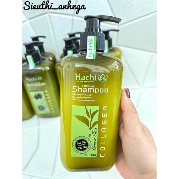 Dầu Gội/Dầu Xả HaChi Chai 500Ml