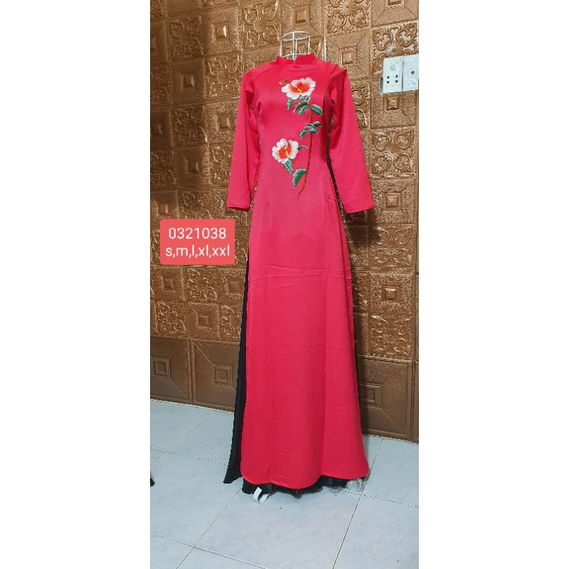 áo dài lụa tây thi 190k