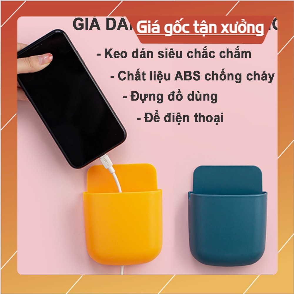 [ HÀNG TỐT - BAO CHẤT ] Ống cắm điều khiển điều hoà , tivi , điện thoại dán tường cực tiện dụng, ống cắm điều khiển dán tường, Khay đựng để điều khiển sạc điện thoại, ống cắm remote tivi điều hòa gắn tủ bàn làm việc