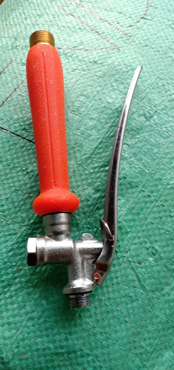 Tay bóp inox dùng cho máy bơm mini 12v,bình bơm xịt vvv