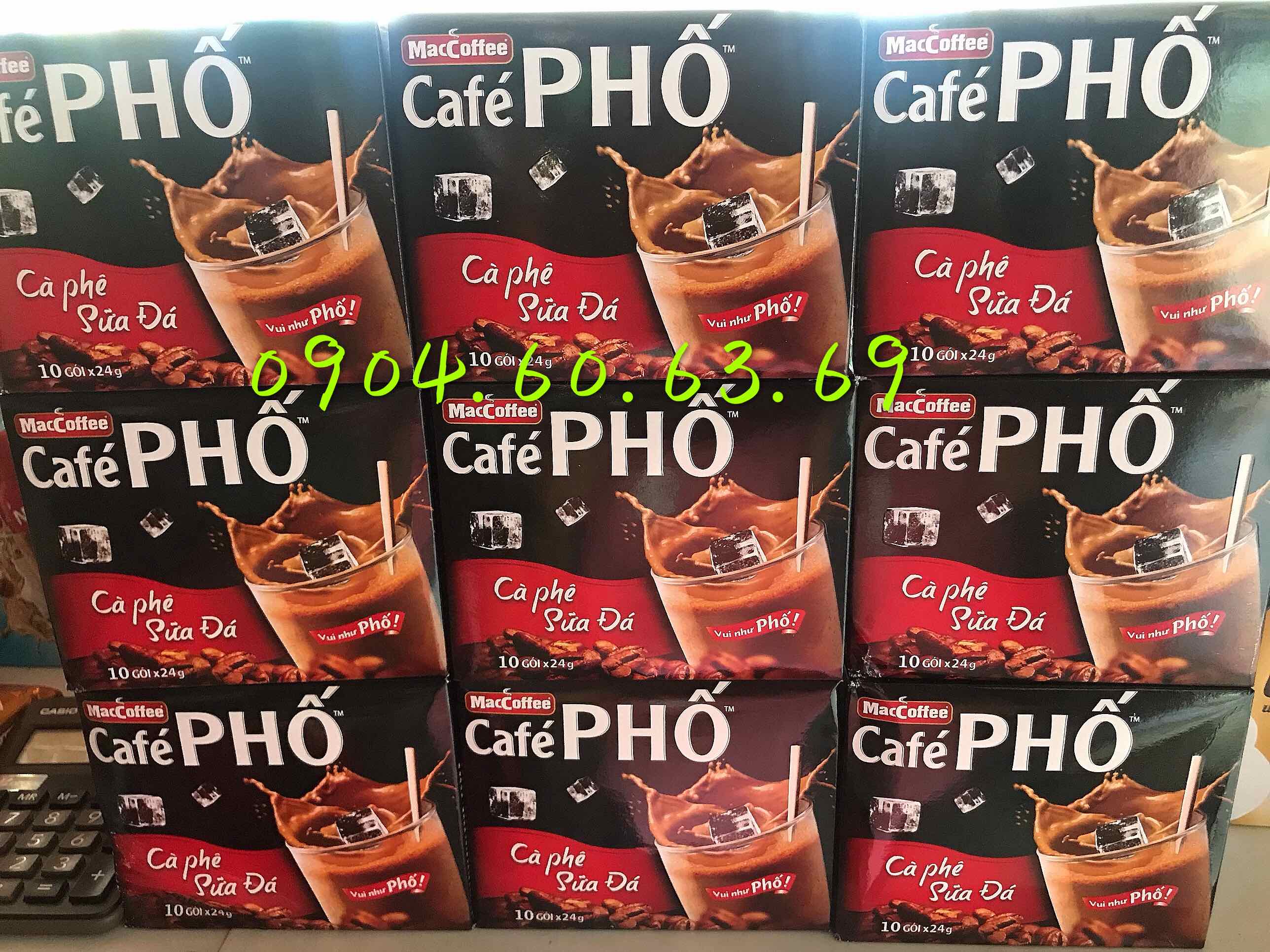 Cà Phê Sữa PHỐ 10 gói x 24g