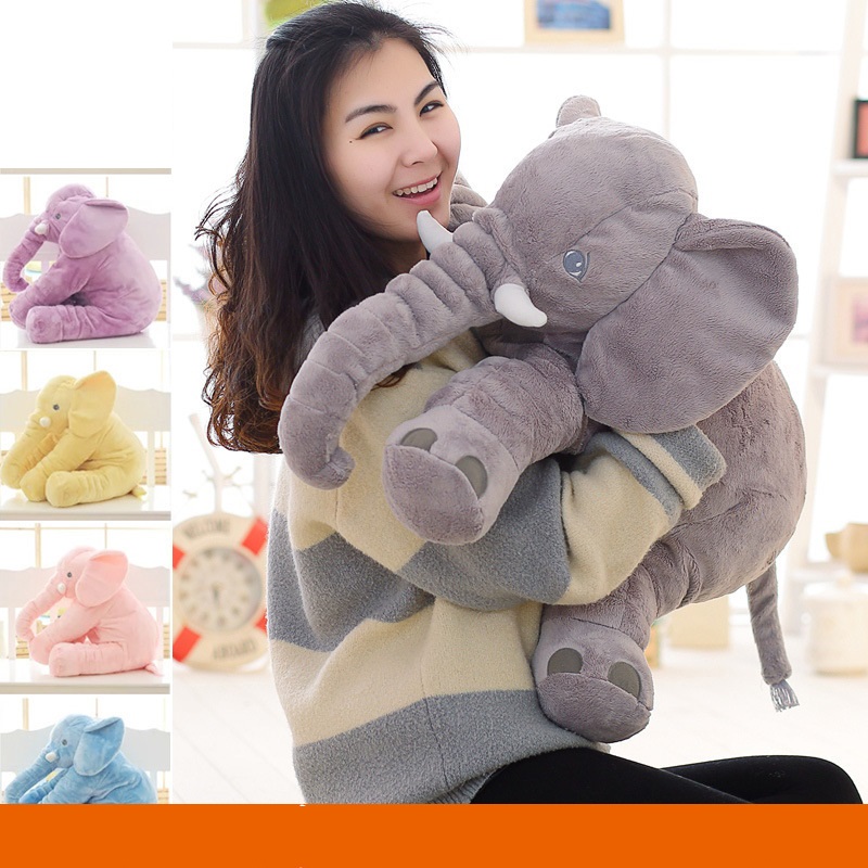 [HCM]Gấu bông hình voi 60cm