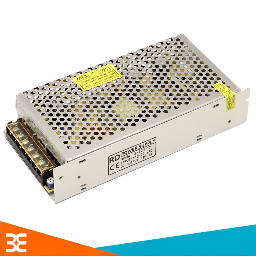 Nguồn Tổ Ong 12V 10A( BH 3Tháng)