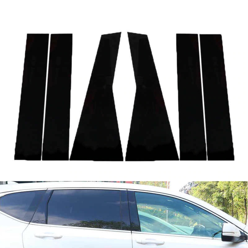 Ốp bóng trụ, bóng trầy cửa xe tráng gương đẹp, loại 1 chống xước cho xe Honda CRV 2018-2021