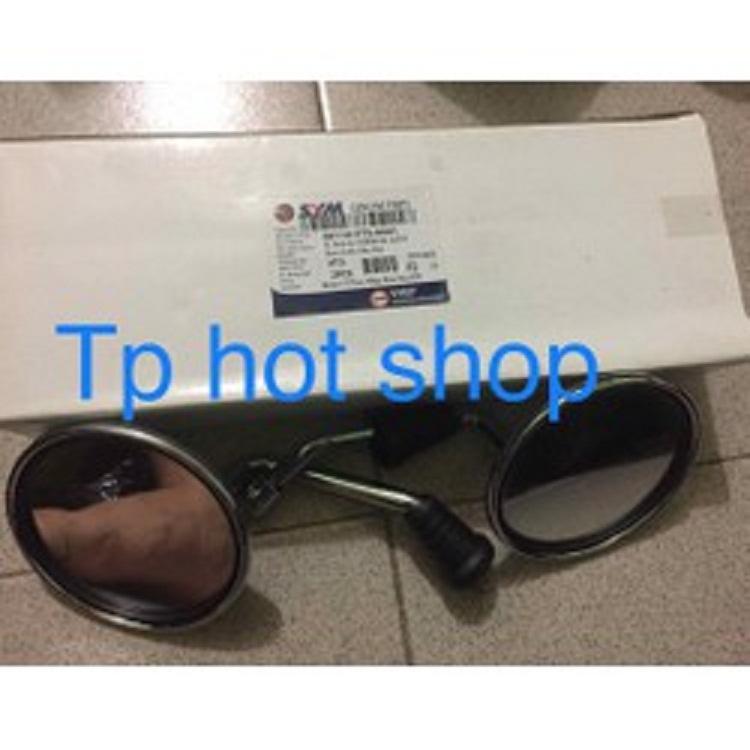 Gương kiếng chiếu hậu Tròn Xi Chân 8ly Ngắn hàng cao cấp
