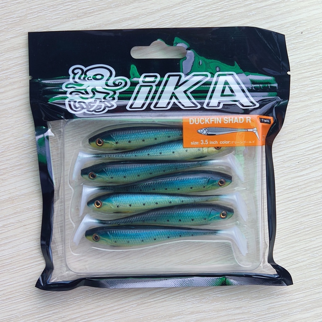 [FREESHIP MAX] Mồi câu lure cá mềm NFF IKA  9cm_Đồ câu Phong Tư