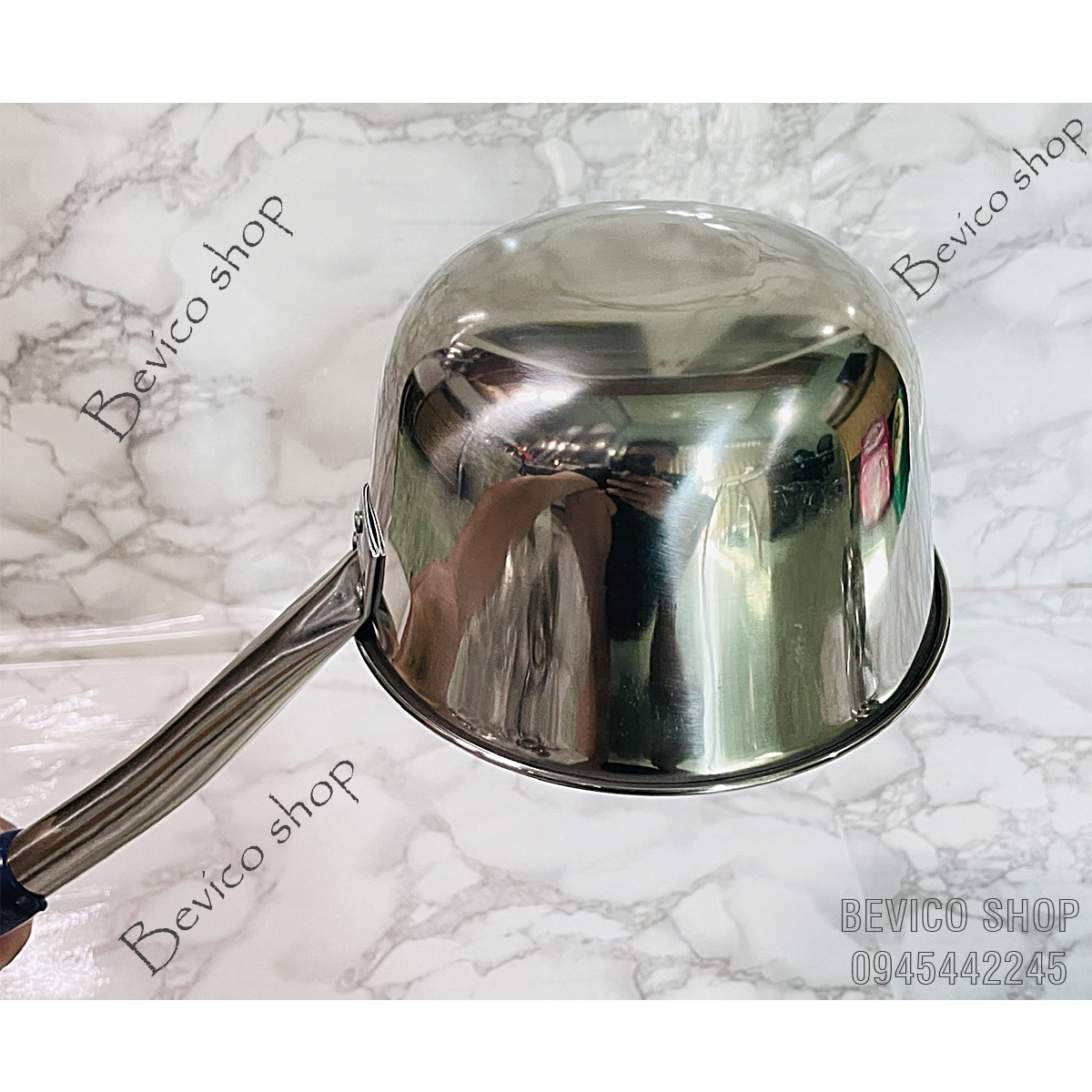 Gáo inox múc nước 300ml, 600ml, 800ml, 1200ml