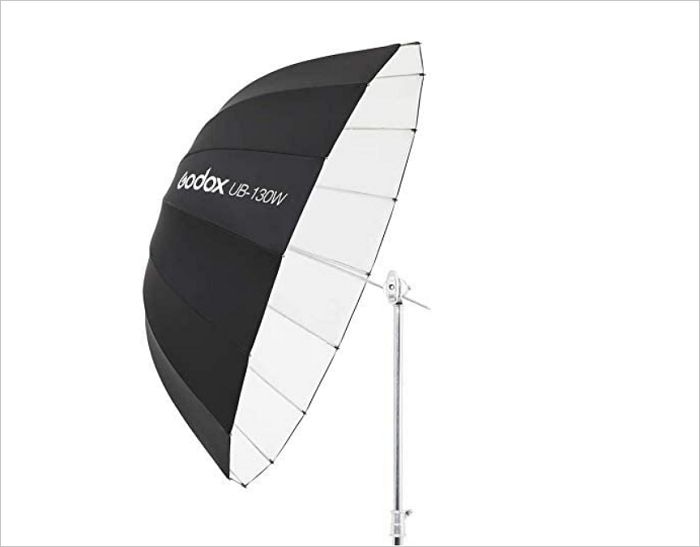 Dù phản trắng Parabolic Godox UB-130w