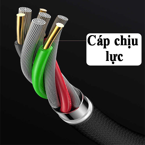 Dây sạc Micro USB bọc dù cao cấp