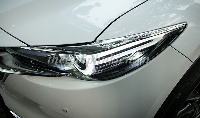 Bộ ốp mí đèn pha (đèn trước) Mazda CX5, CX-5 2018