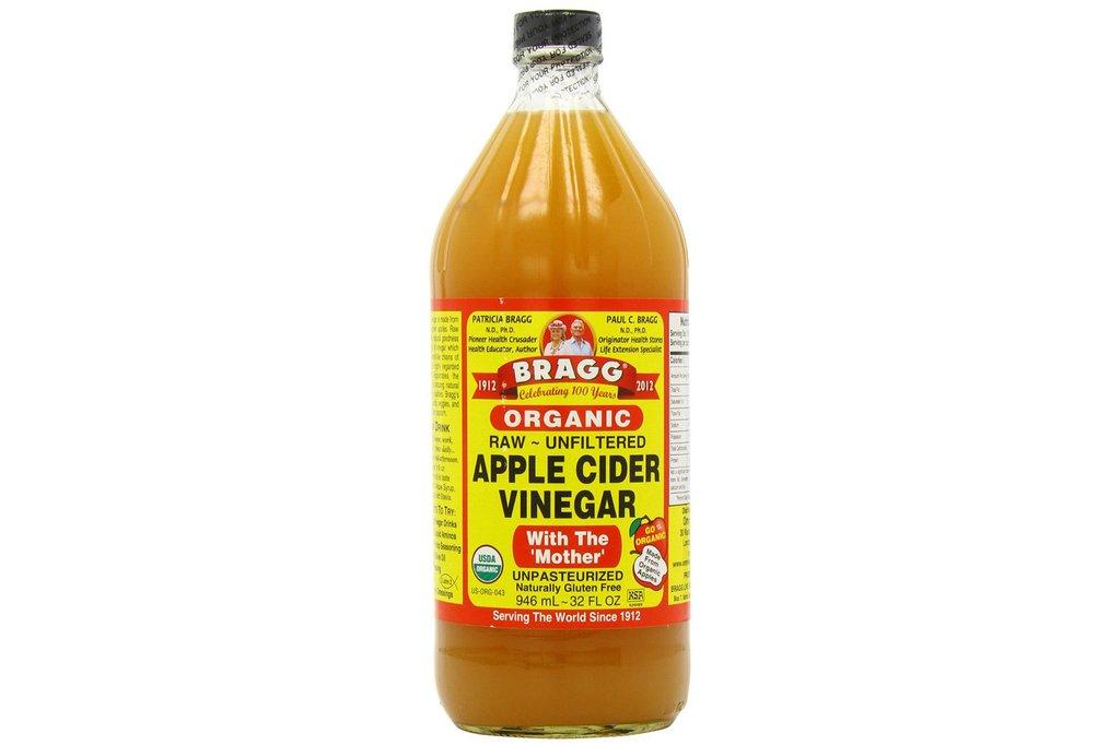Giấm táo hữu cơ Bragg 946ml (Hàng Mỹ, có giấm cái)
