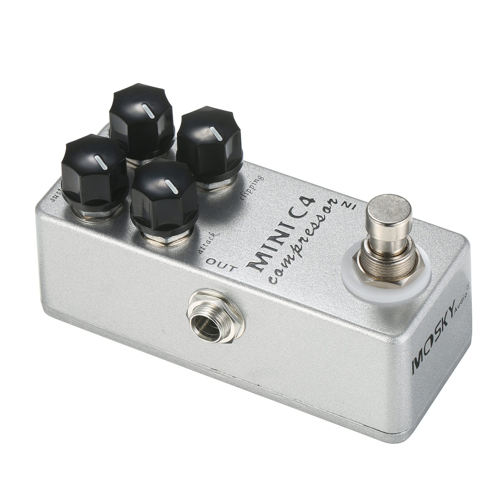 MOSKY MINI C4 Compressor Guitar Effect Pedal True Bypass