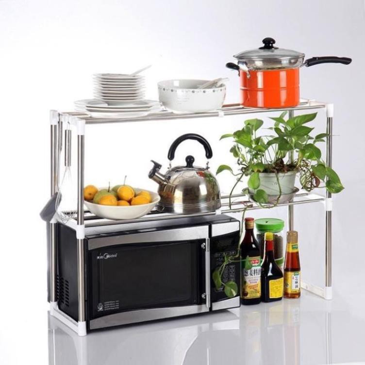 Kệ để đồ lò vi sóng 2 tầng