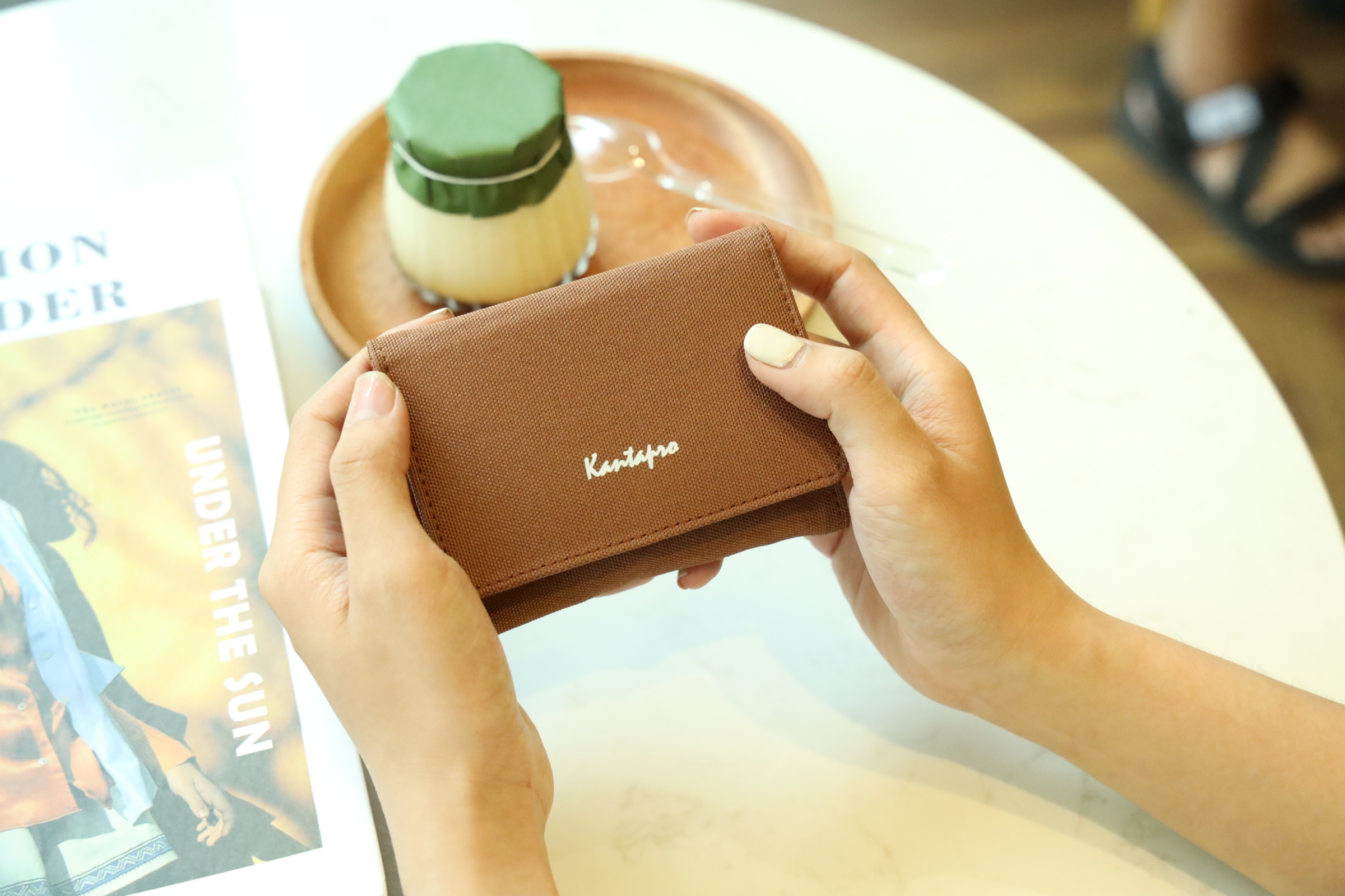 Ví đựng thẻ vải Polyester KANTAPRO dáng ngang - Mini Wallet (8 colors)