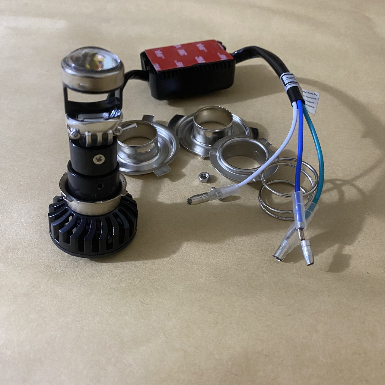 Đèn led bi mini tí hon chân M5,H7,H4