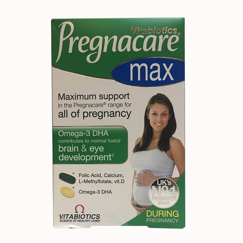 Vitamin Tổng Hợp Cho Bà Bầu Pregnacare Max Anh 84 Viên