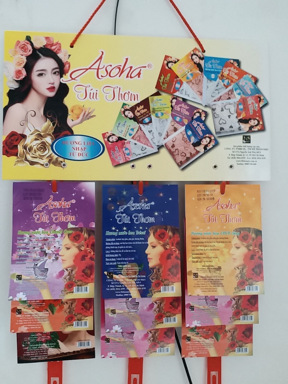[HCM]Túi Thơm Hương Nước Hoa ASOHA 15G