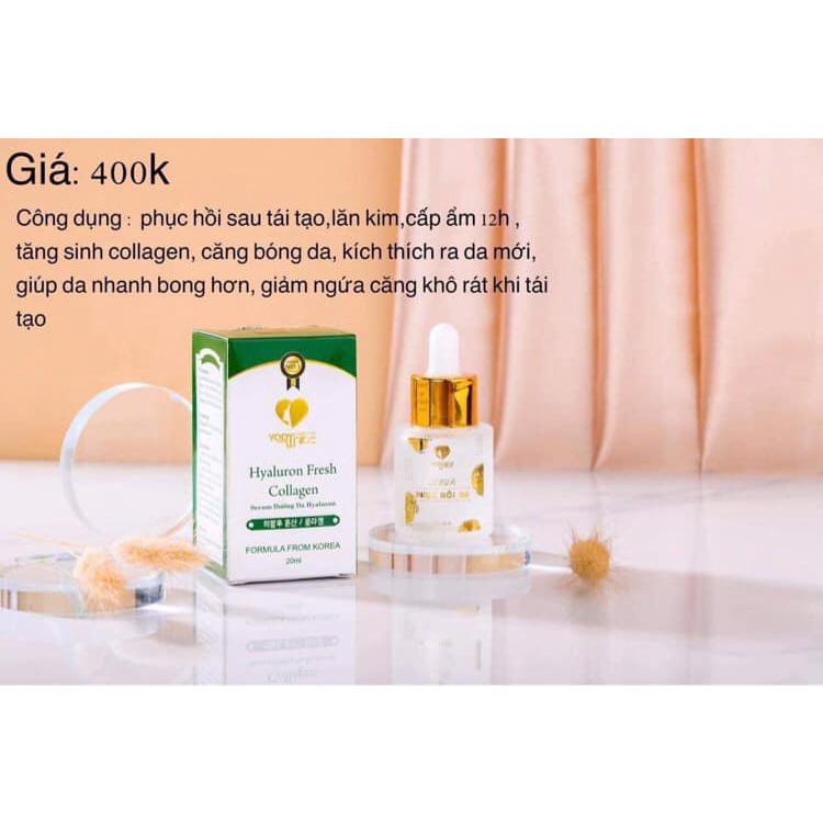 Serum phục hồi da, dưỡng da Hyaluron- Phương Anh( Mẫu mới  2022)