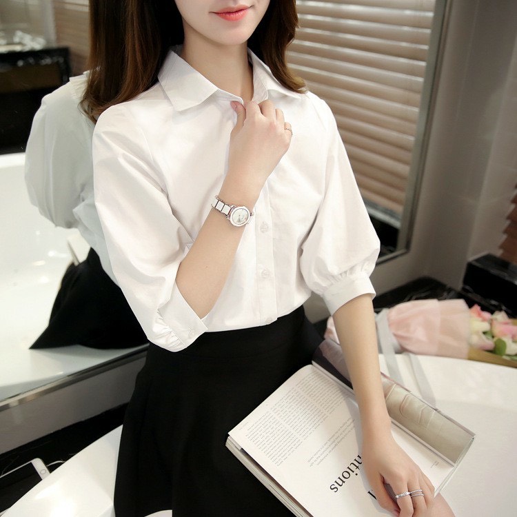 ÁO SƠ MI TAY LỠ PHỒNG CÁCH ĐIỆU