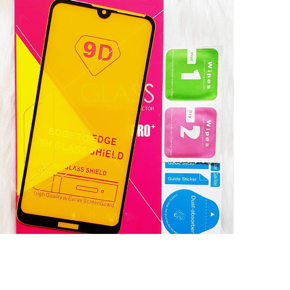 Kính cường lực cho điện thoại Huawei Y7 Pro 2019 9D xịn Full màn hình cao cấp