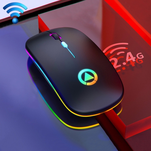 Chuột không dây bluetooth wireless a2 có led cảm biến nhạy lia mượt dùng cho laptop pc tv
