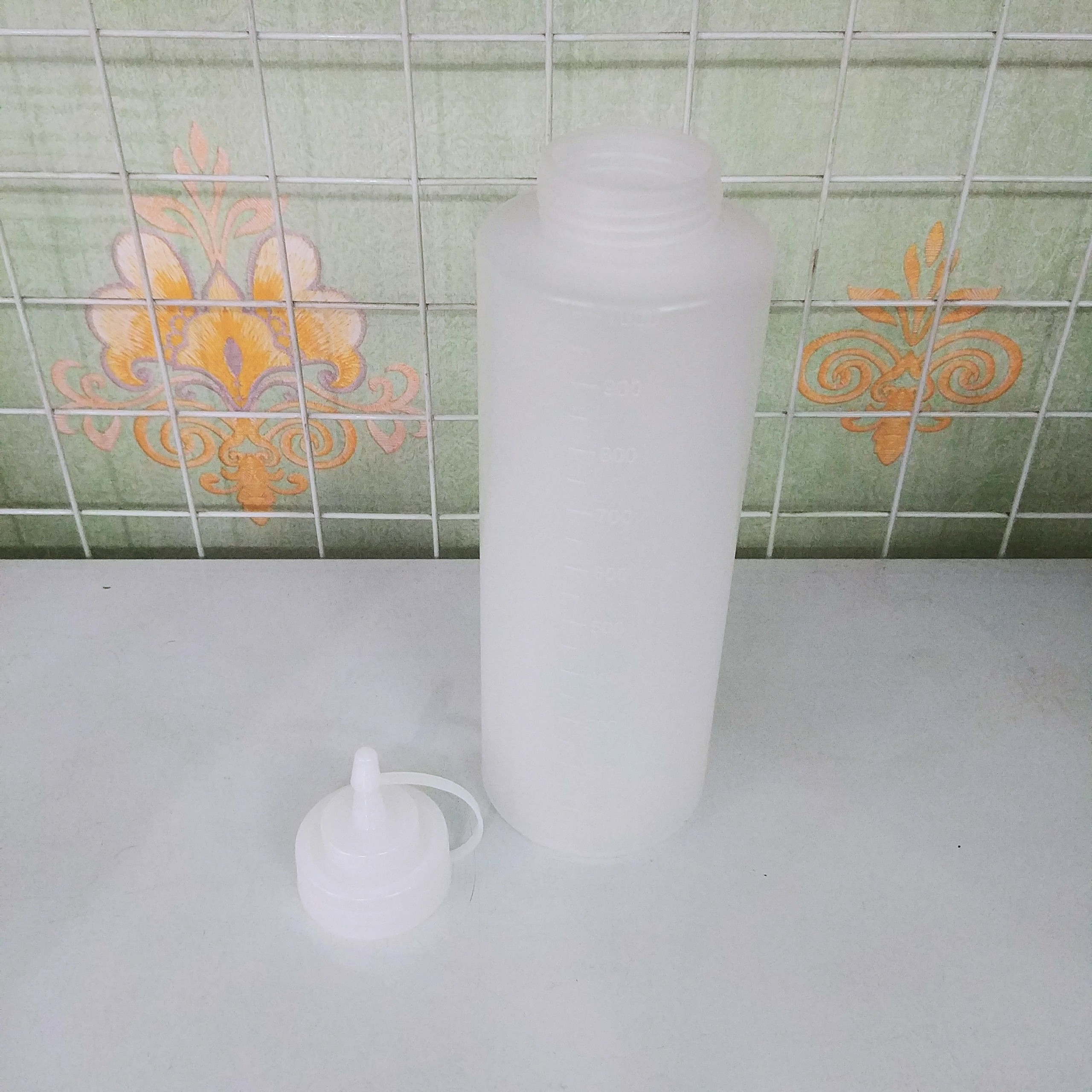 [HCM]Bình nhựa đựng nước sốt dung tích 1 lít