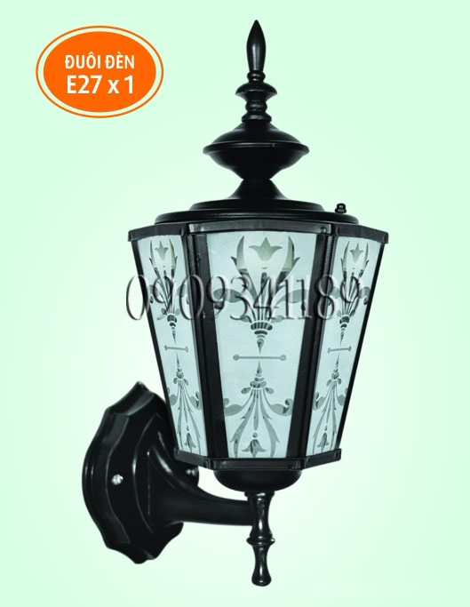 [HCM]ĐÈN GẮN CỘT - ĐÈN VÁCH TƯỜNG NGOÀI TRỜI
