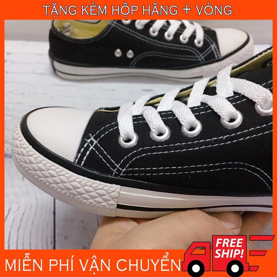 [CÓ KÈM HỘP] Giày Converse 1970s Đen Trắng Thấp Cổ (Thời Trang)