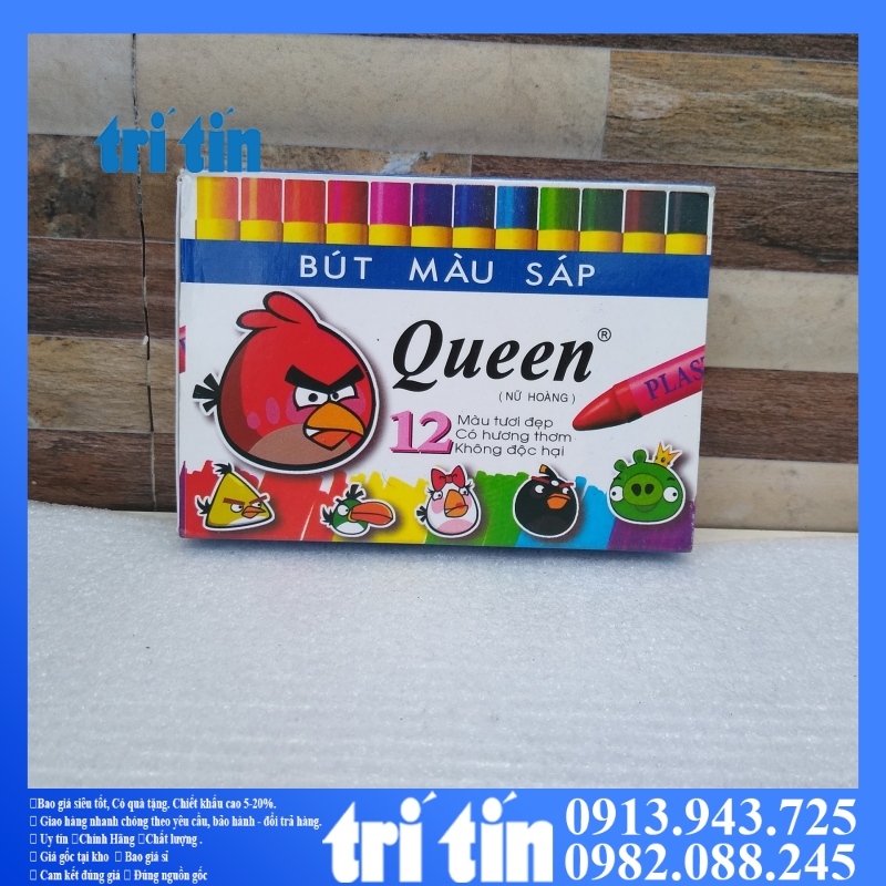 Bút sáp màu Queen