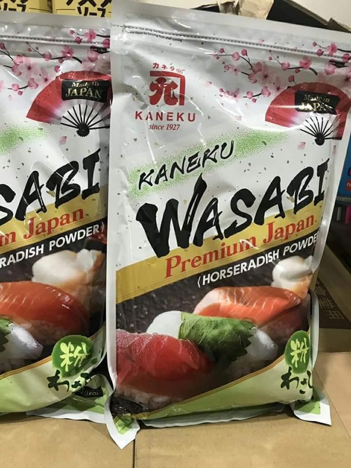 Bột Mù Tạt Wasabi Kaneku – 1kg