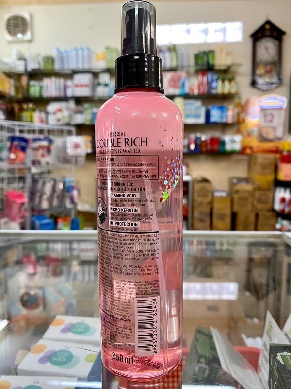 Xịt dưỡng tóc Double Rich chăm sóc tóc hư tổn 250ml