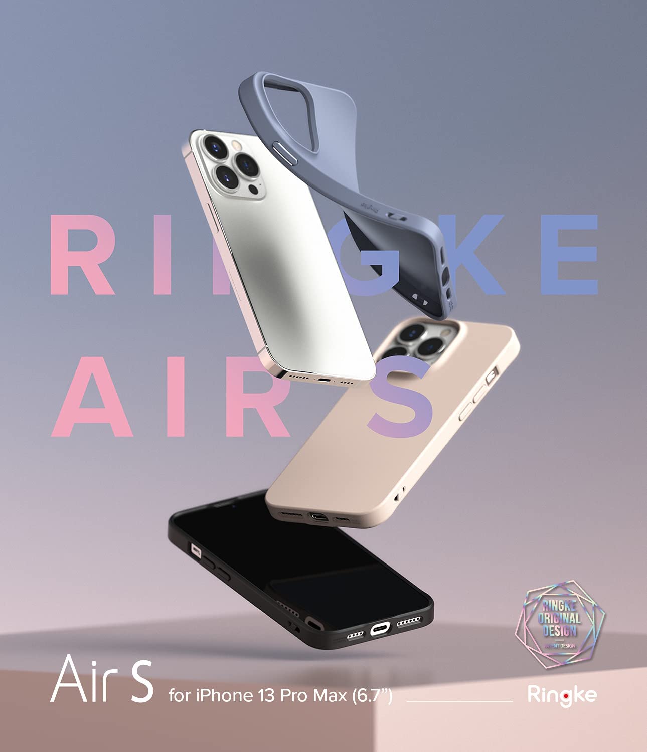 Ốp lưng Ringke Air-S iPhone 13 Pro Max / 13 Pro / 13 / 13 mini - Ringke Hàn Quốc