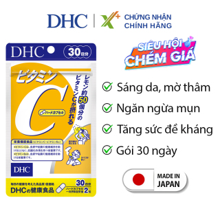 Viên uống Vitamin C DHC Nhật Bản thực phẩm chức năng giúp tăng cường đề thumbnail
