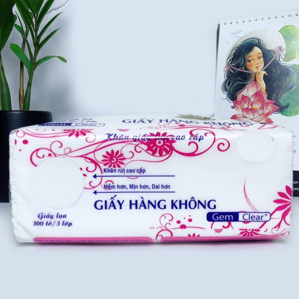 Khăn giấy, Giấy ăn rút lụa mềm mịn và dai