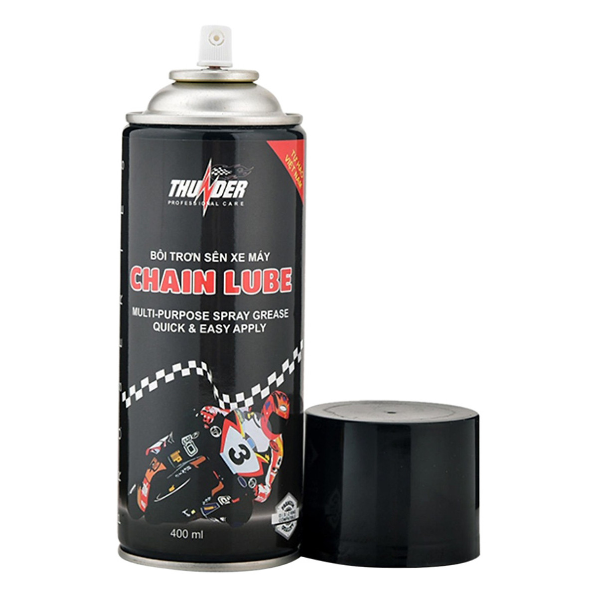 [HCM]Chai Bôi Trơn Dây Sên Thunder Chain Lube 400ml Cao Cấp