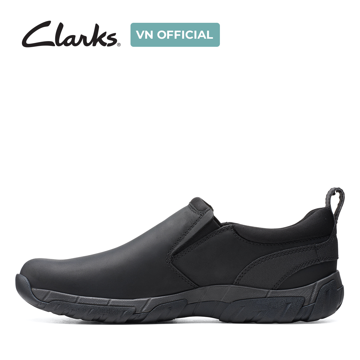 Giày Lười Da Nam Clarks - Grove Step
