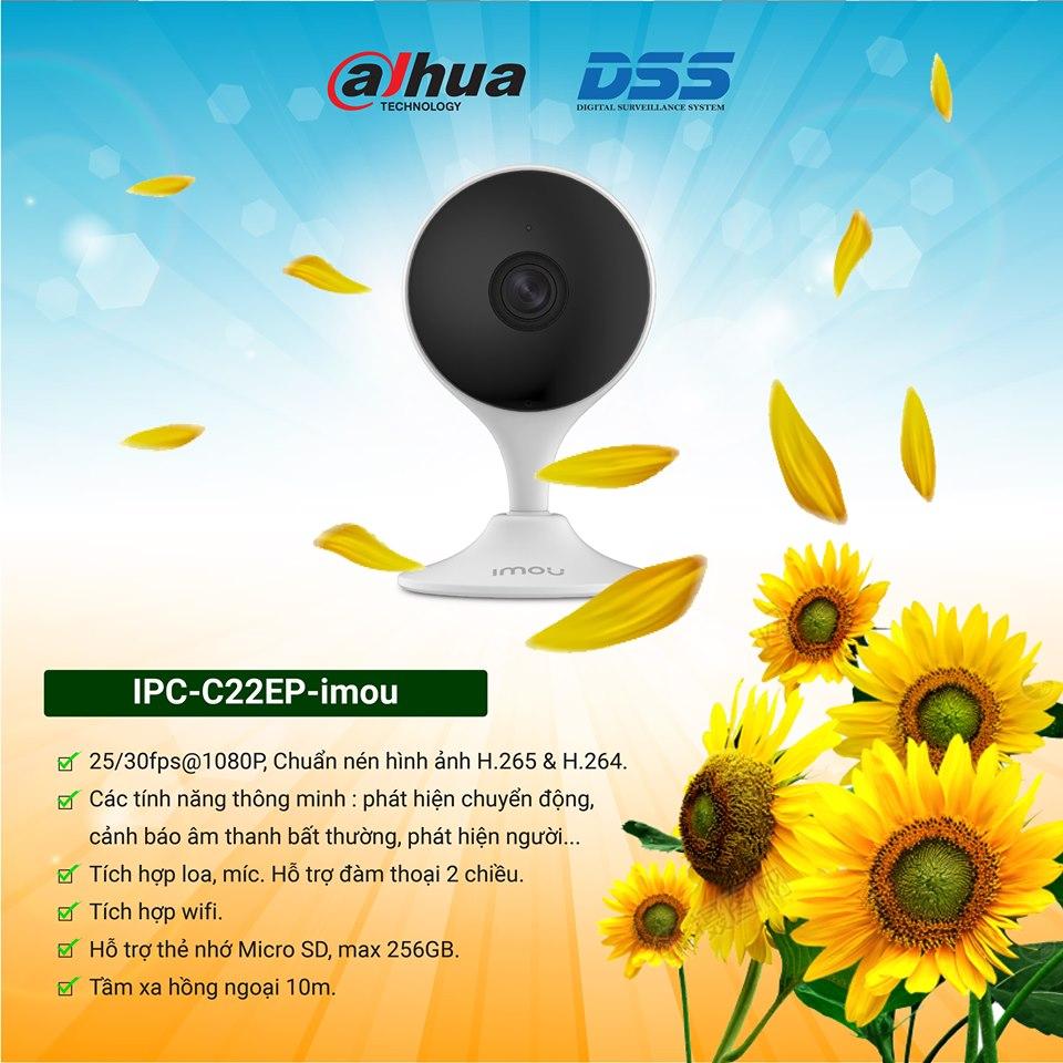 Camera IMOU C22EP 2.0MP full HD Của DSS Dahua.