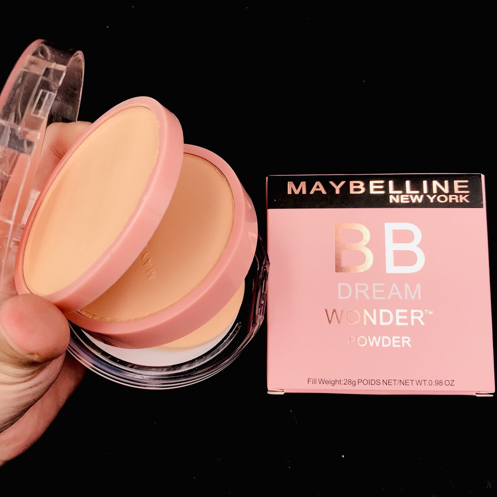 [HCM]Phấn phủ mịn kìm dầu 2 tầng dạng nén Maybelline