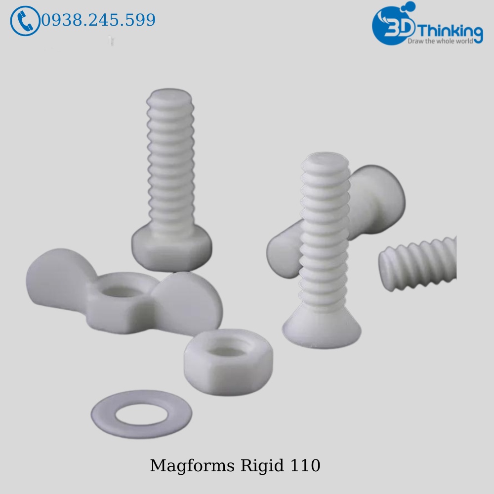Nhựa In 3D Resin Rigid 110 (Nhựa Kĩ Thuật Độ Cứng Cao, Dẻo Dai Tốt)