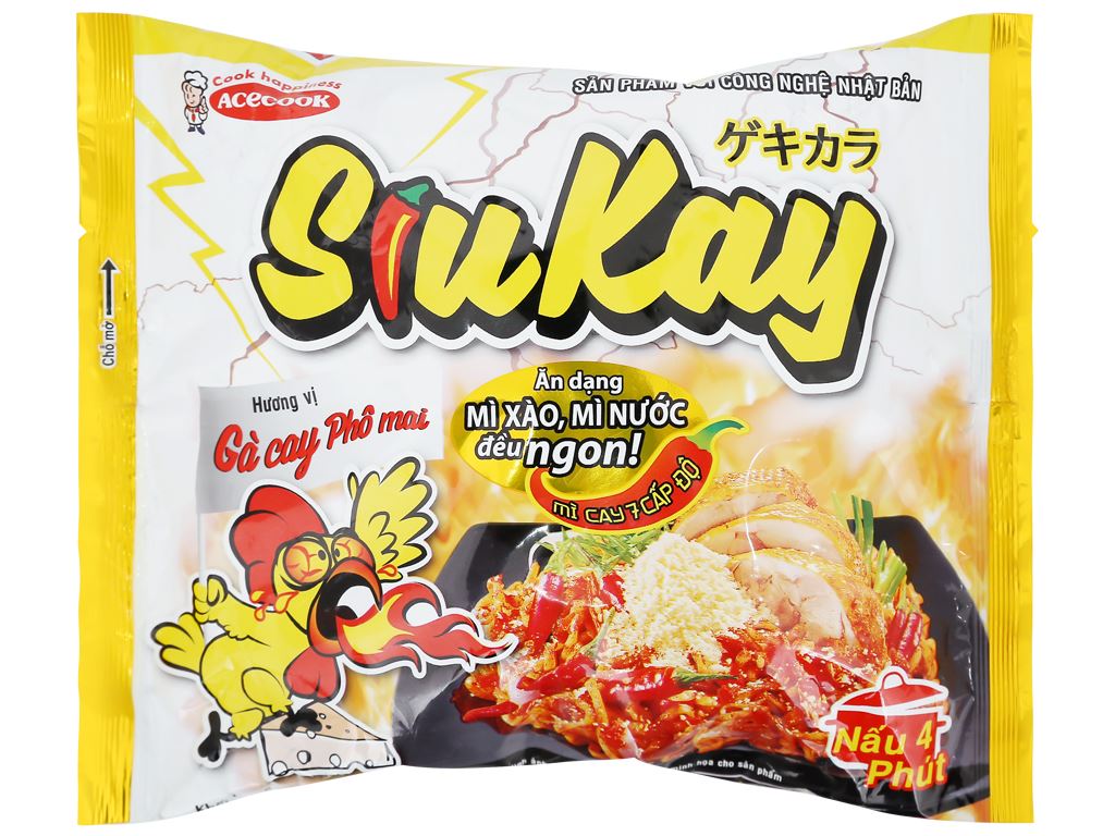 Mì Gà Cay Phô Mai SiuKay