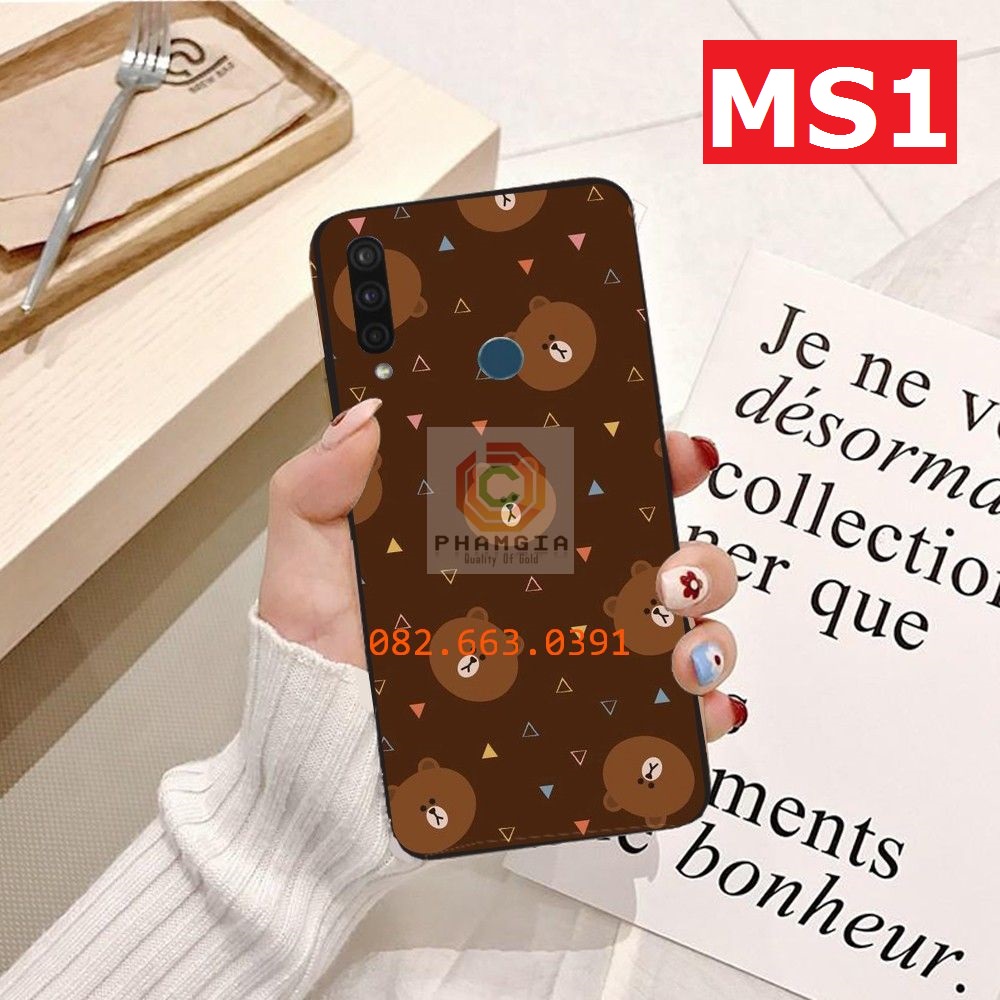 Ốp lưng Vsmart Joy 3 ép kính chống bể hình dễ thương