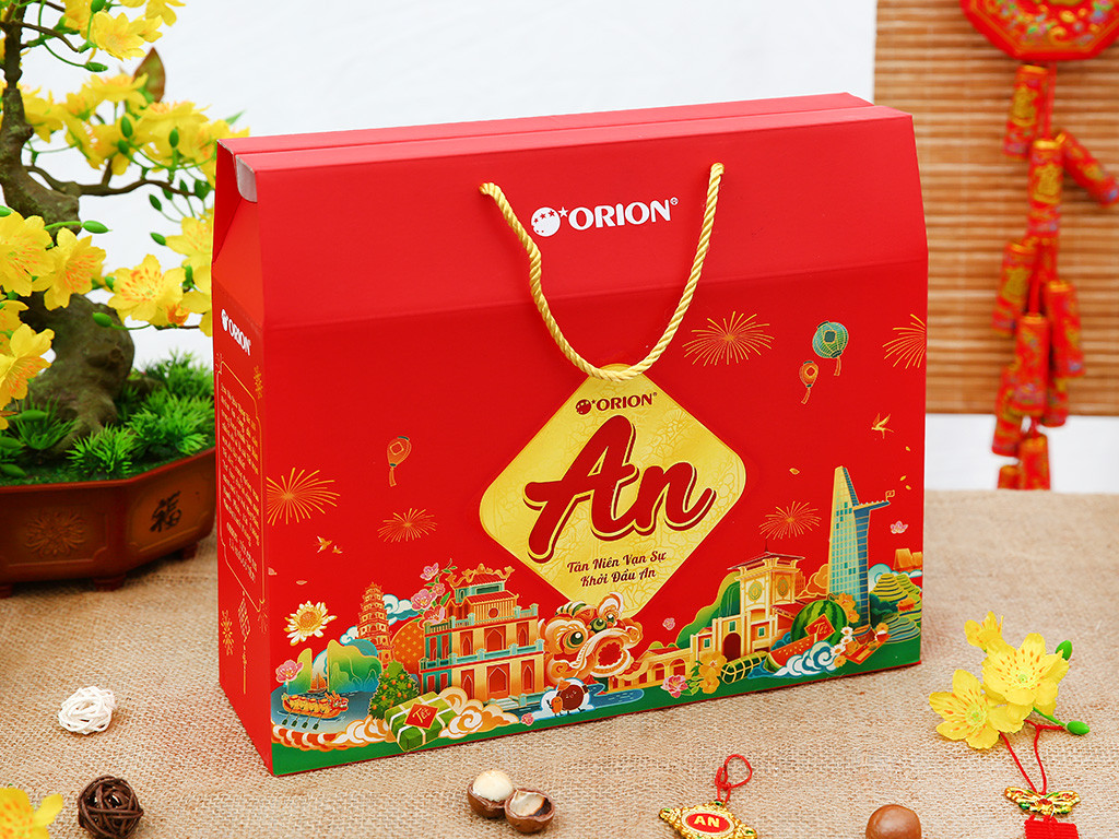 Set Quà Tết Bánh Kẹo Hãng Ngon Đẹp Mắt