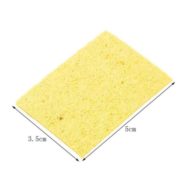 Set 2 miếng bọt biển vệ sinh mũi hàn 35x50mm
