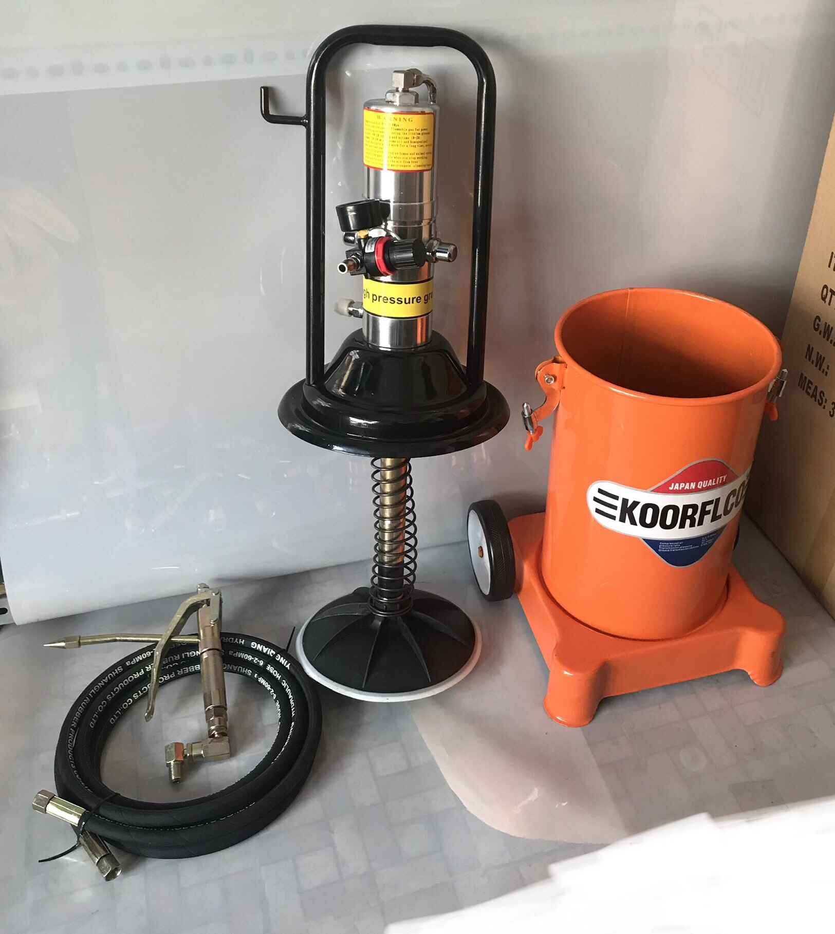 Bình Bơm Mỡ Bò 12L Cao Cấp  KOORFLCO