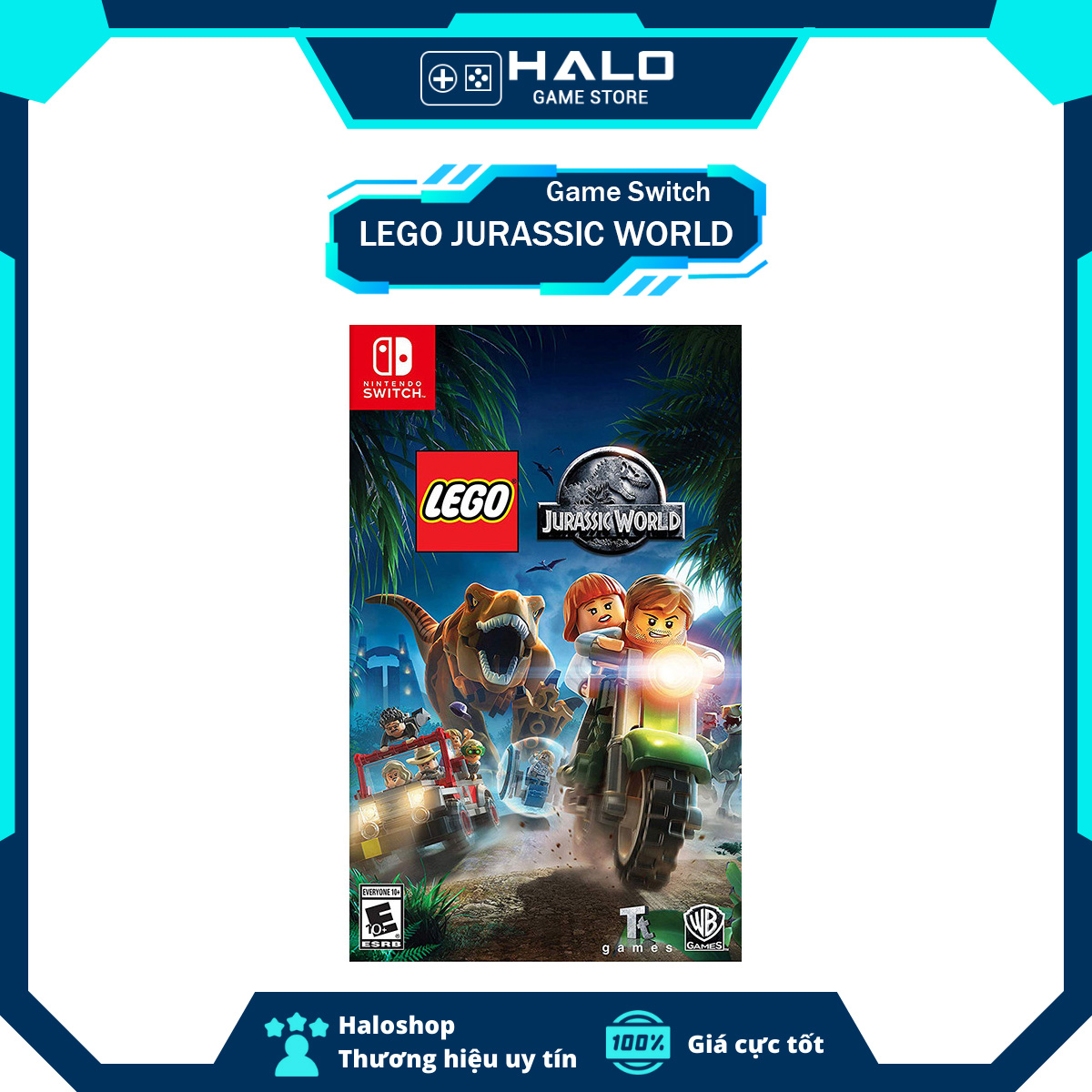 Thẻ Game Switch LEGO JURASSIC WORLD