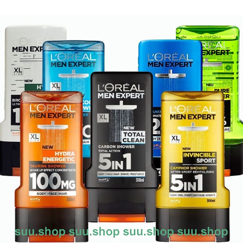 Gel Tắm Nam Loreal 300ml Hydra Energetic
