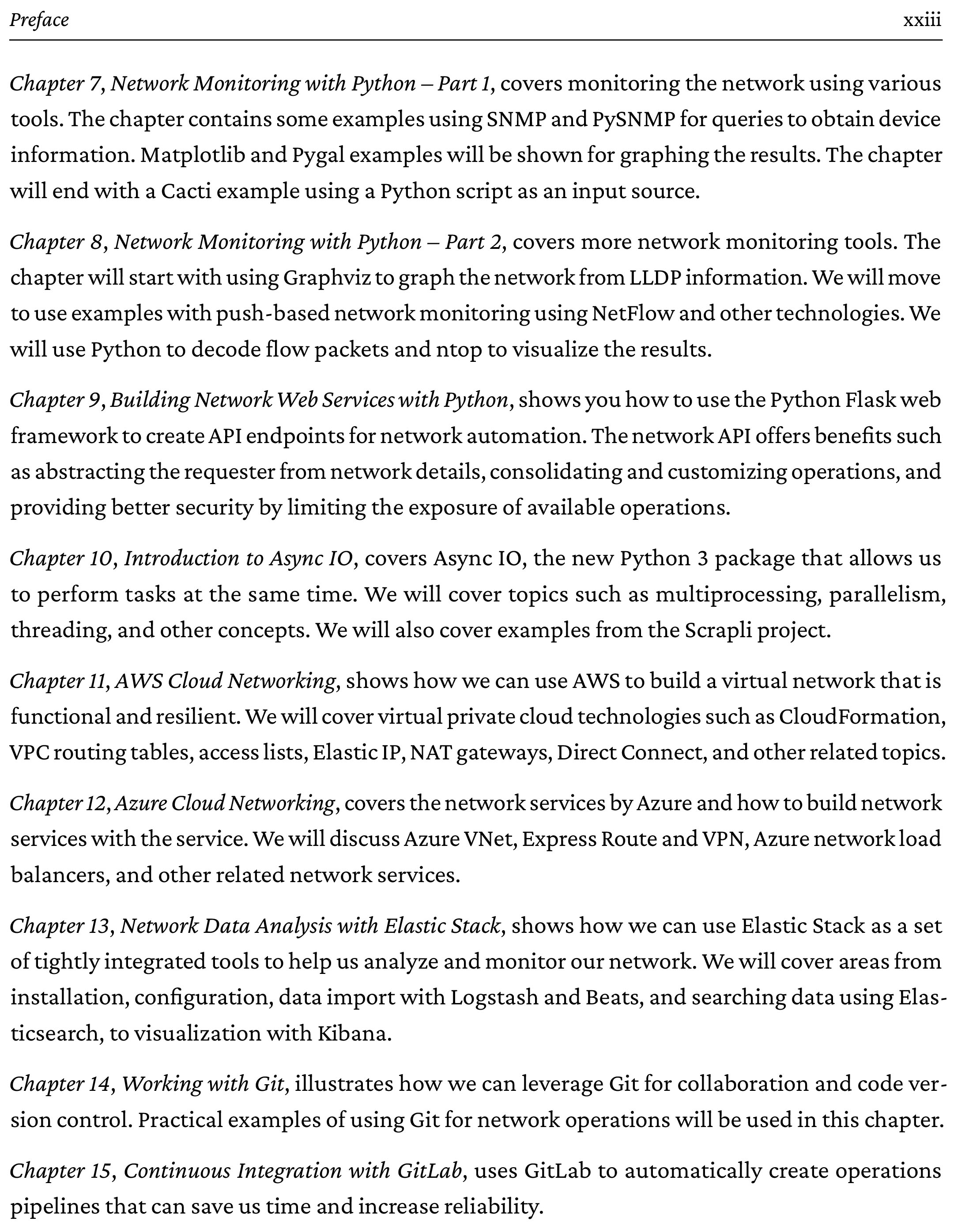 Mastering Python Networking Utilize Python packages and frameworks for network automation, monitoring, cloud, 4th Edition